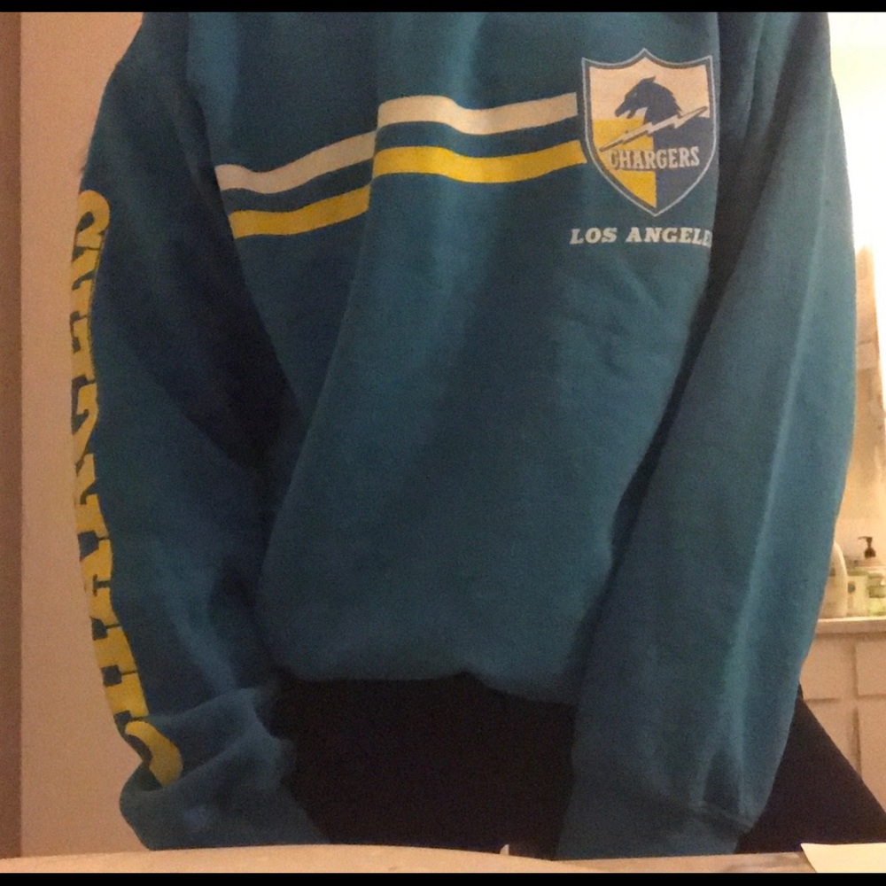 Oversized Los Angeles Chargers Sweatshirt